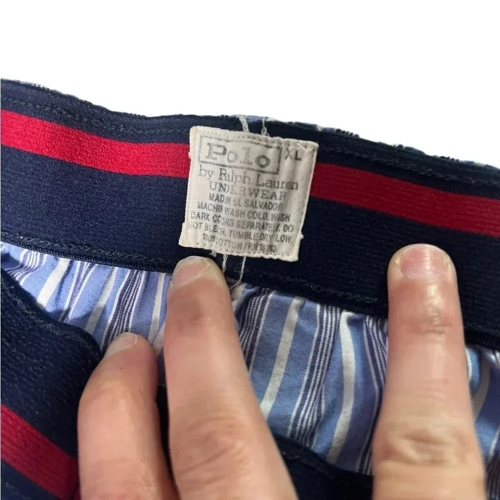 Polo Ralph Lauren Men’s XL Blue Stripe Cotton Pajama Pants
